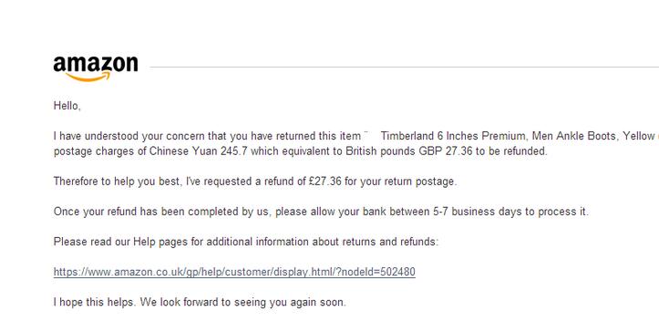 英亚英国亚马逊如何退货?-悠悠海淘