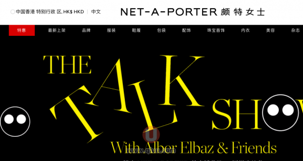 NET-A-PORTER网站中文