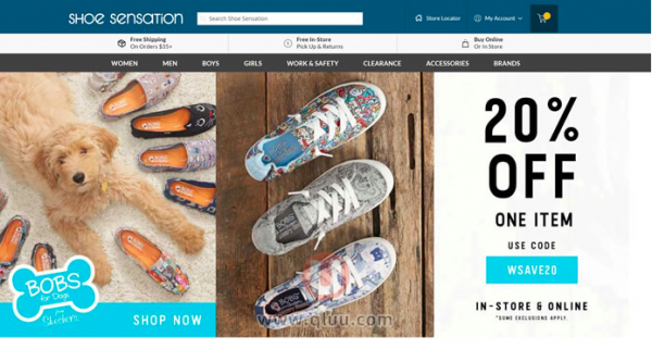 ShoeSensation美国网站