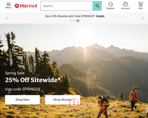 Marmot 美国官网