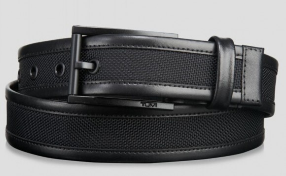 法国产tumi男士弹道尼龙真皮腰带