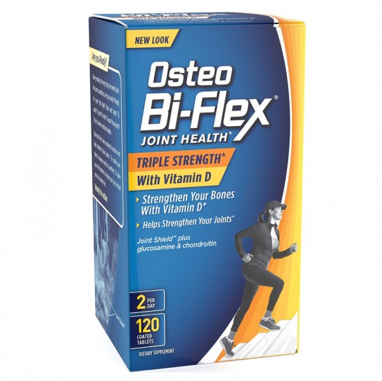 美国产osteo bi-flex 葡萄糖胺软骨素三倍维骨力vd版