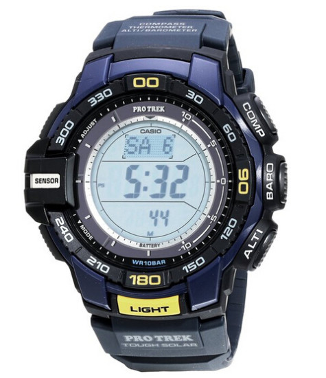 casio protrek prg-270b-2cr 卡西欧太阳能登山表 - 悠悠爱美网