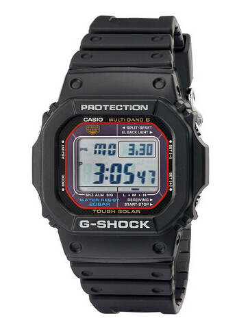 casio gwm5610-1 卡西欧经典六局电波表