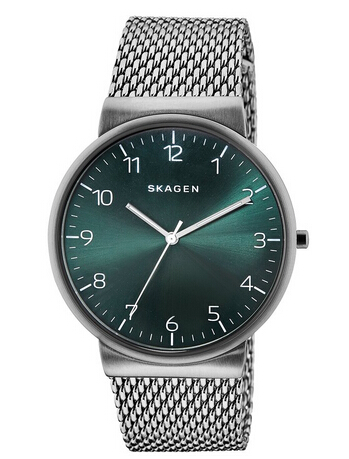 美亚直邮新低skagen诗格恩男士腕表