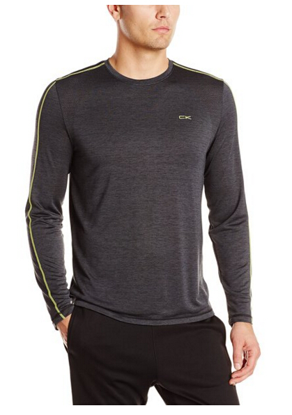 calvin klein 男士长袖圆领休闲t恤 两色