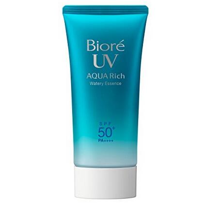 凑单海外购biore碧柔2017新版水活防晒保湿凝露spf50