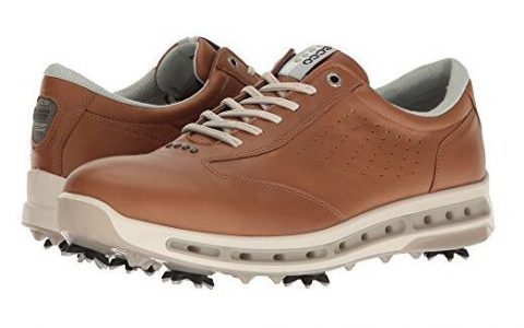 ecco golf 爱步男士gtx防水真皮高尔夫鞋