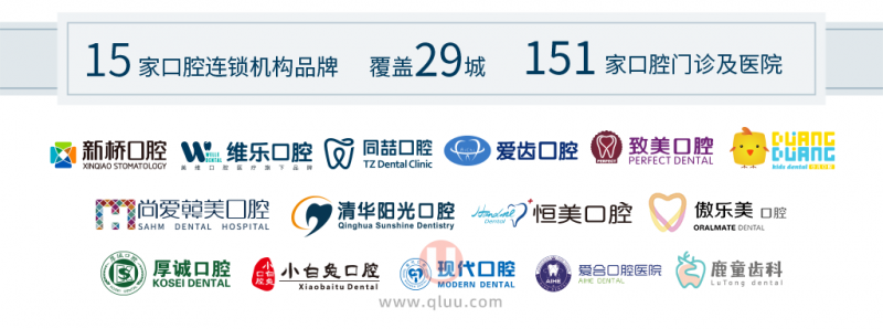 美维口腔旗下分院全国城市名单2024版