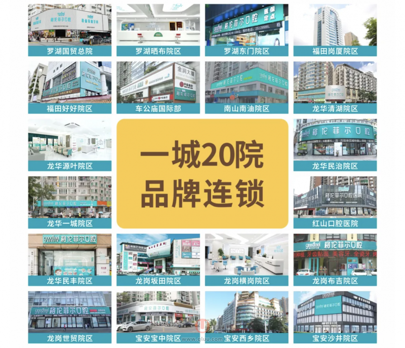 格伦菲尔口腔是连锁口腔医院吗？